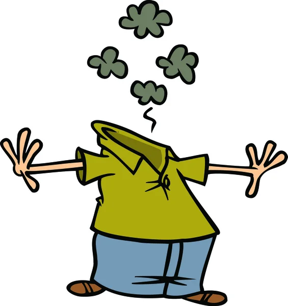 Head explosion cartoon Cartoon Head Explosion — Stock Vector