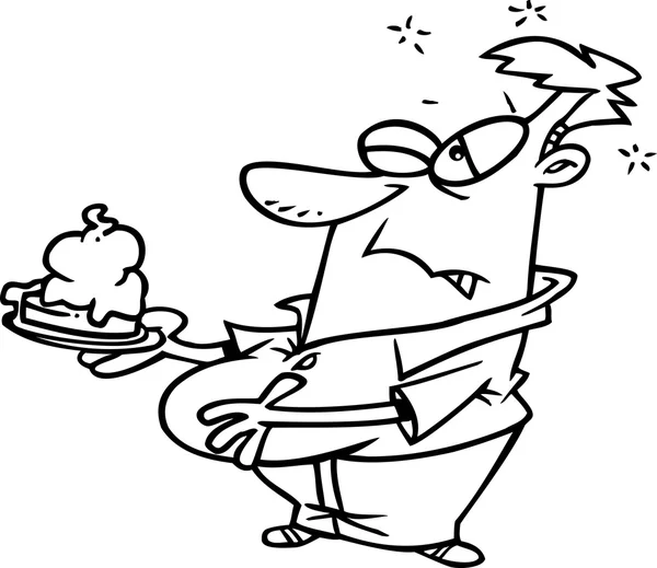 çizgi adam kabak pasta yeme