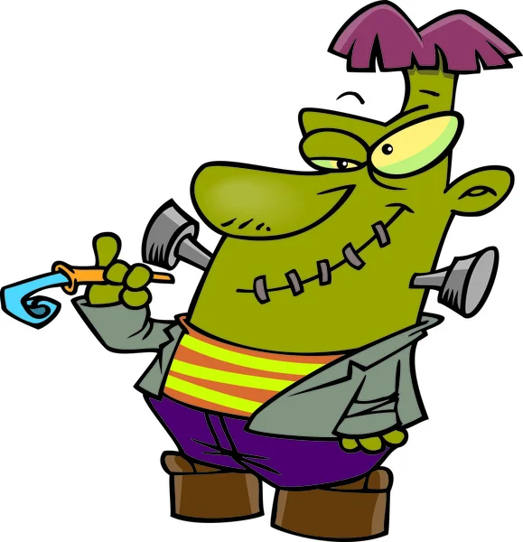 Zwergin Bruste Cartoon Kuessen