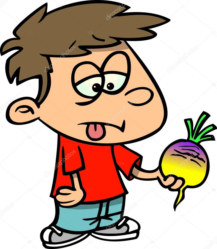 Cartoon Turnip Boy — Stock Vector © ronleishman 13980374