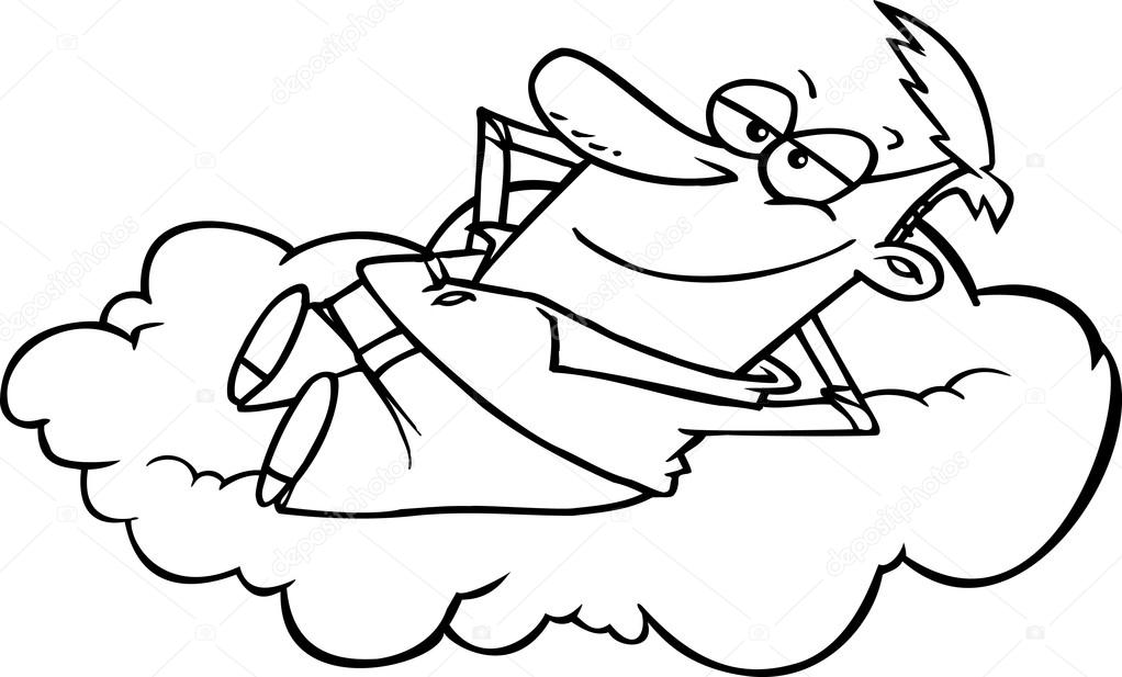 Cartoon Man Daydreaming Stock Vector Image by ©ronleishman #13980770 Cartoon Man Daydreaming Stock Vector Image by ©ronleishman #13980770