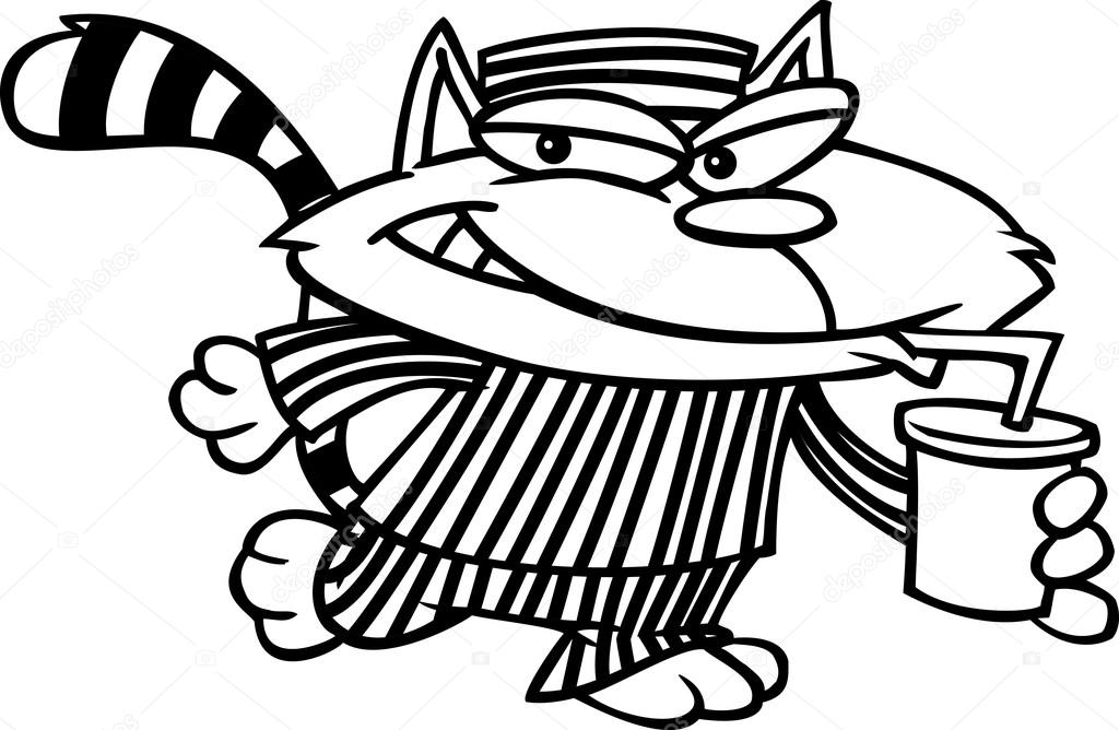 Cartoon Kitty Convict