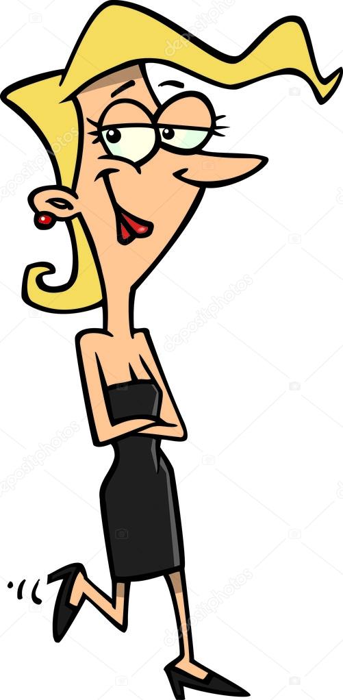 Cartoon Little Black Dress Stock Vector Image by ©ronleishman #13982213 Cartoon Little Black Dress Stock Vector Image by ©ronleishman #13982213