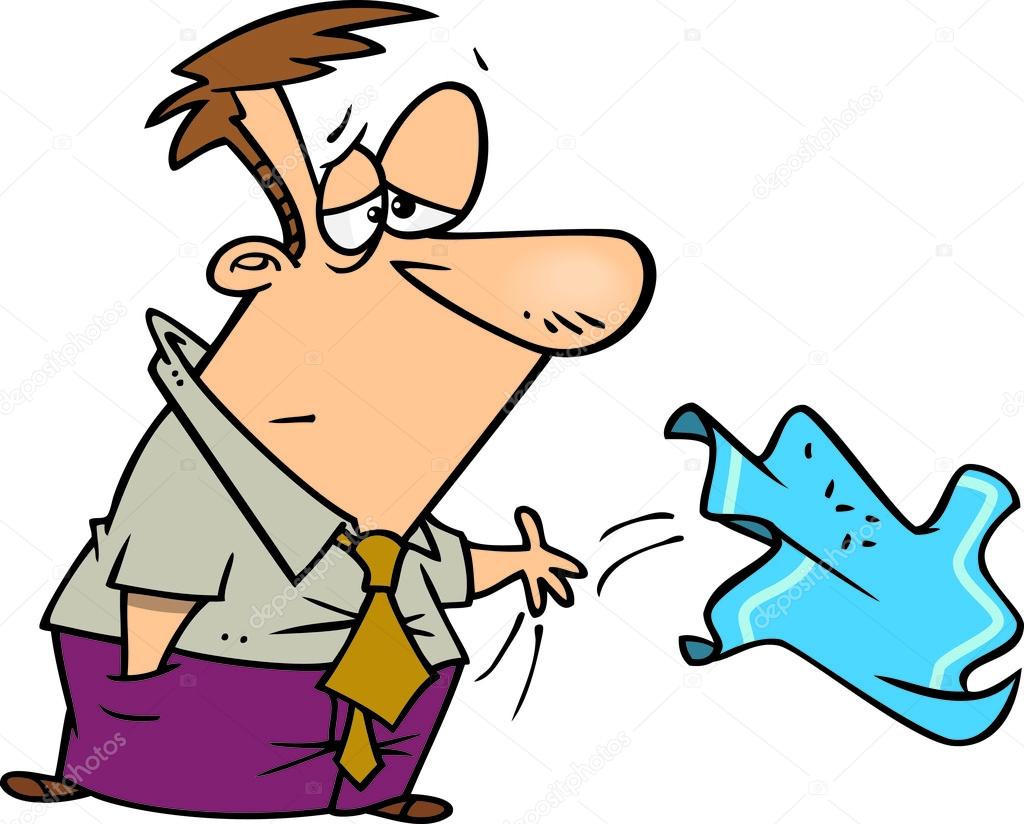 Cartoon Businessman Throwing in the Towel Stock Vector Image by