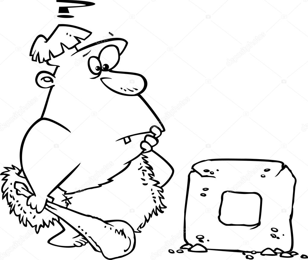 Square wheel cartoon Cartoon Square Wheel — Stock Vector