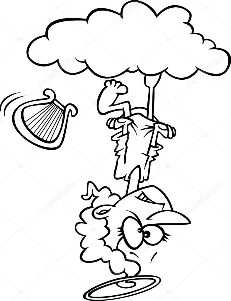 Cartoon Angel Upside Down Stock Vector Image by ©ronleishman #13984738 Cartoon Angel Upside Down Stock Vector Image by ©ronleishman #13984738
