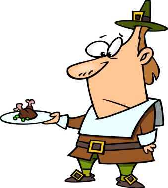 karikatür yetersiz bölümü Şükran yemek