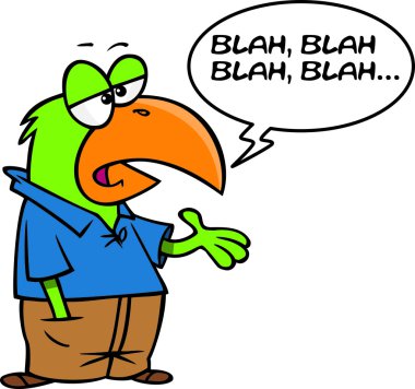 papağan başkanı cartoon