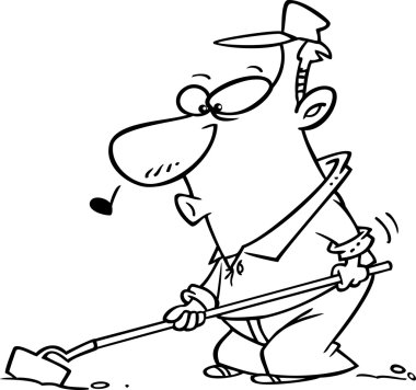karikatür bahçıvan