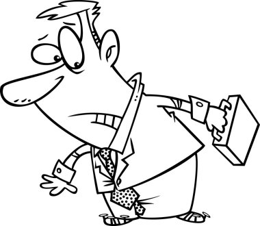 karikatür taşınmaz iş adamı