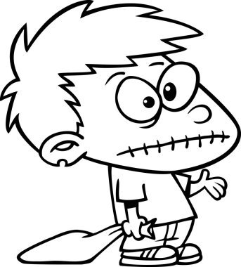 Frankenstein çocuk çizgi film