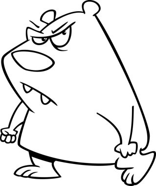 kızgın ayı çizgi film