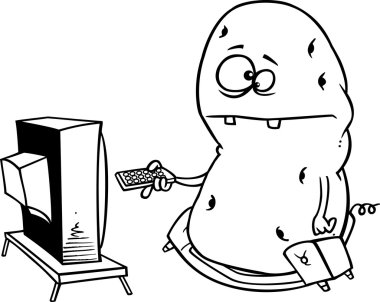 karikatür ifade etmek patates