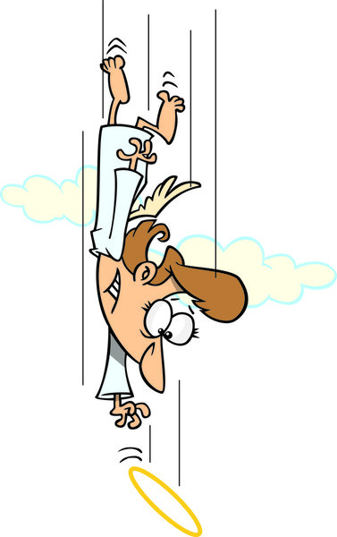 Ангел гонится за своим нимбом
