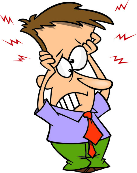 Мультфильм мозга перегрузки