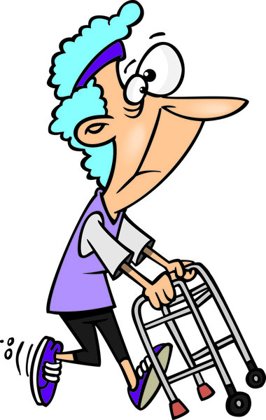 Карикатура Гранни Уокера
