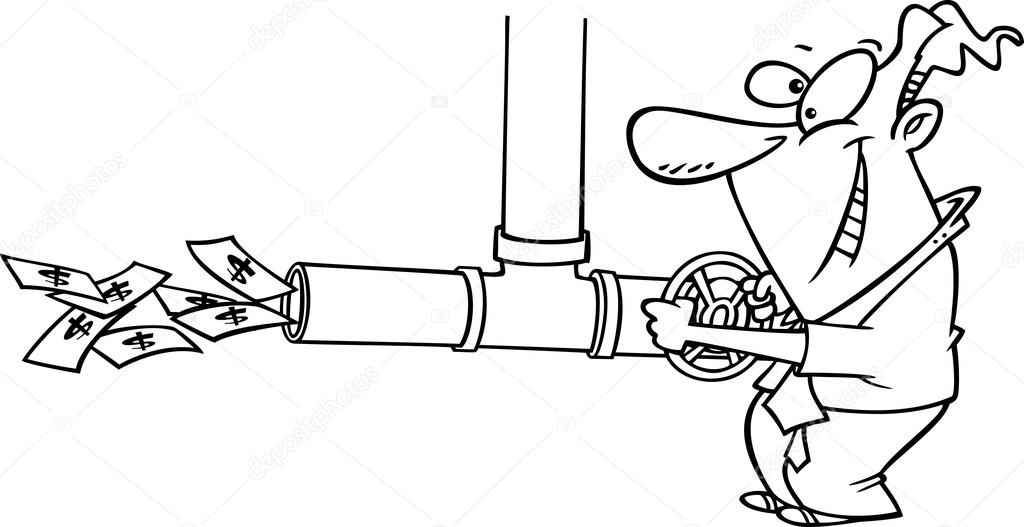 Cartoon Cash Flow Stock Vector Image by ©ronleishman #14001723 Cartoon Cash Flow Stock Vector Image by ©ronleishman #14001723
