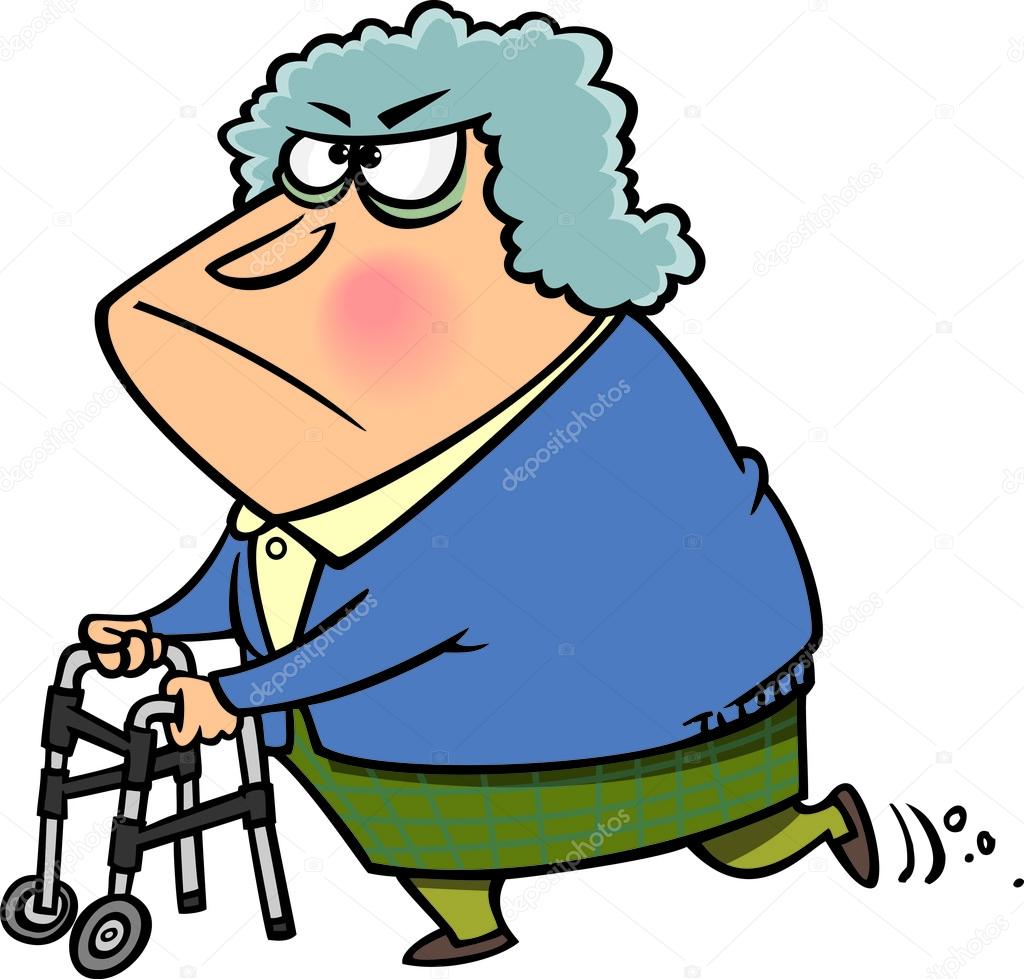 Cartoon Grumpy Granny Stock Vector Image by ©ronleishman #14003055 Cartoon Grumpy Granny Stock Vector Image by ©ronleishman #14003055