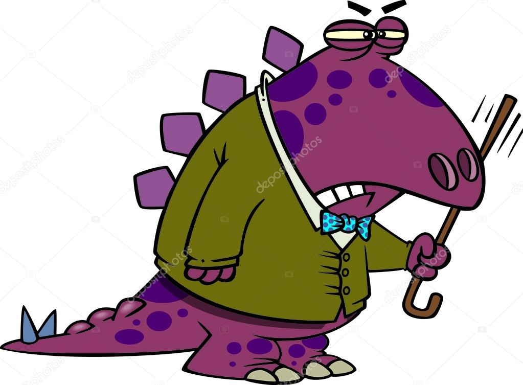 Cartoon Grumposaurus