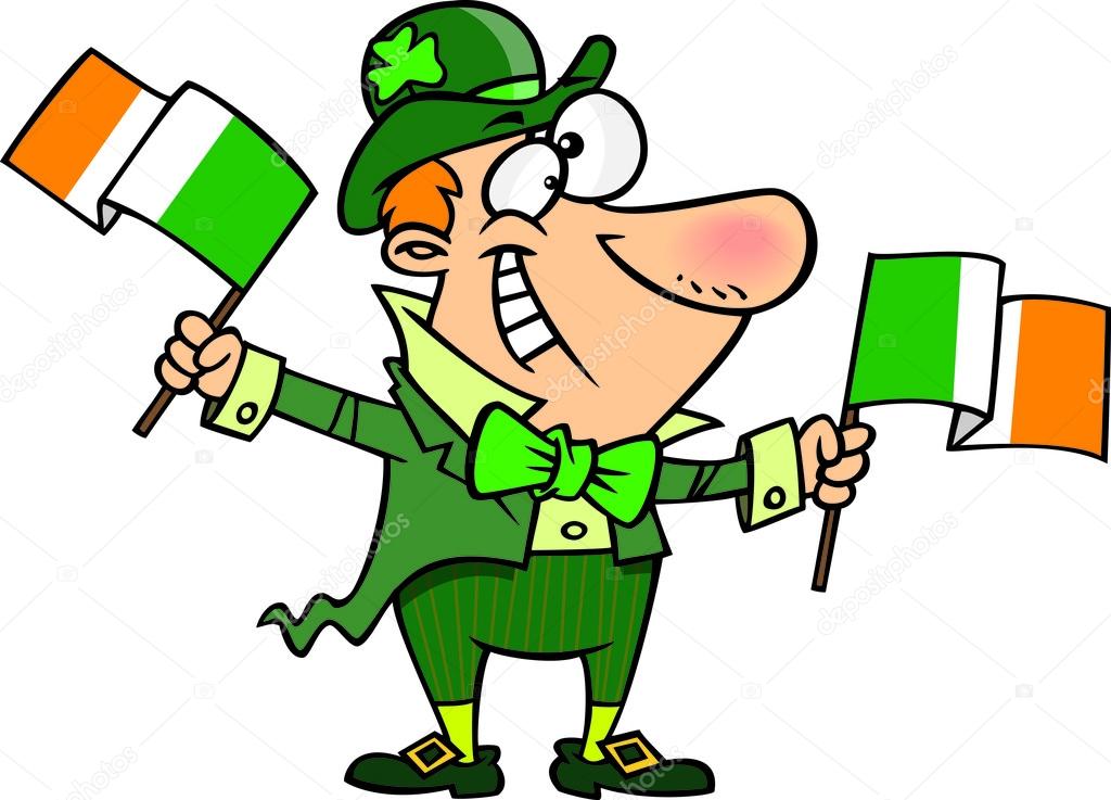 Cartoon Irish Leprechaun Stock Vector Image by ©ronleishman #14003140