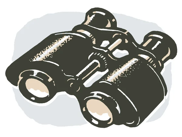 A vintage pair of binoculars — Stock Photo, Image