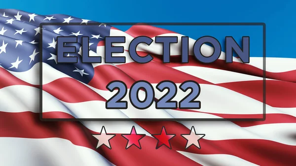 Hintergrund Der Wahl 2022 — Stockfoto