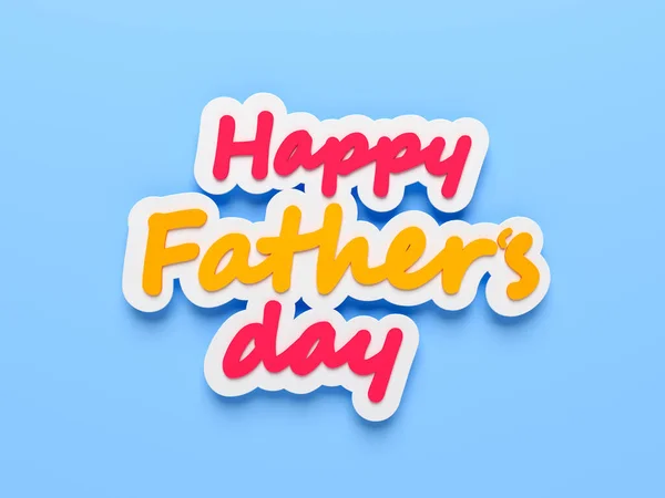 Blahopřání Dni Otců — Stock fotografie