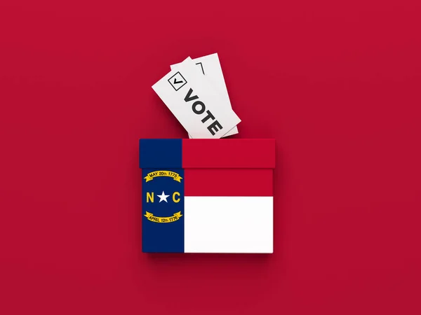 2022 Election Badges North Carolina — Foto de Stock