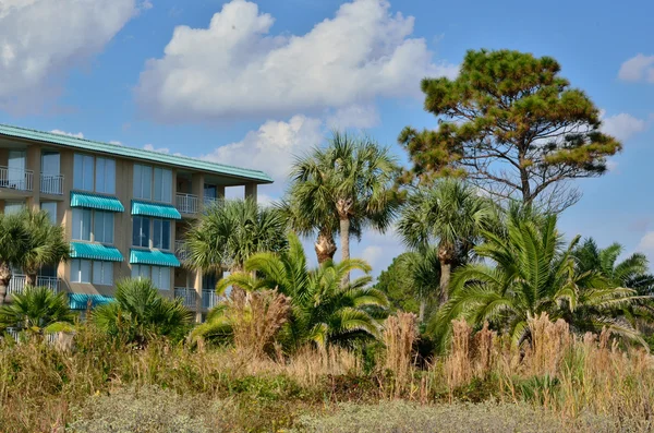 Classic beach lodging — Stock Photo, Image