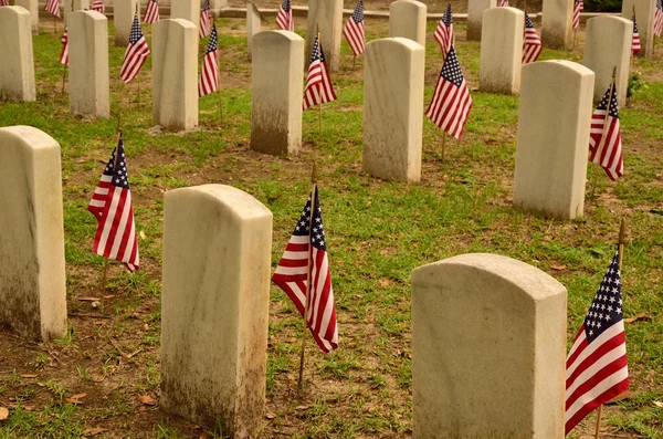 Hřbitov amerických veteránů — Stock fotografie