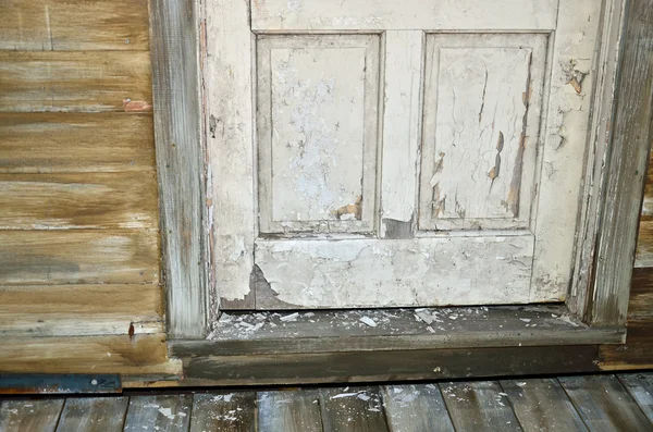 Door's peeling paint — Stock Photo, Image