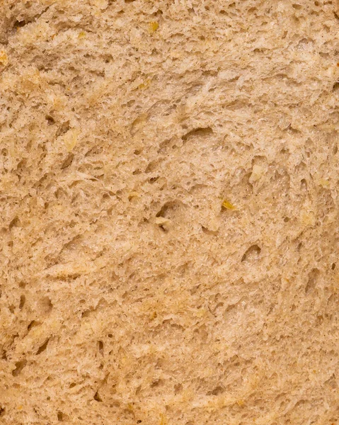 Consistenza Del Pane Caldo Una Macchina Del Pane Fatta Casa — Foto Stock