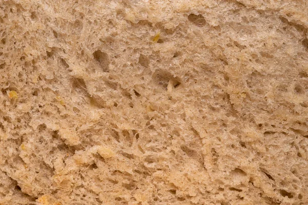 Consistenza Del Pane Caldo Una Macchina Del Pane Fatta Casa — Foto Stock