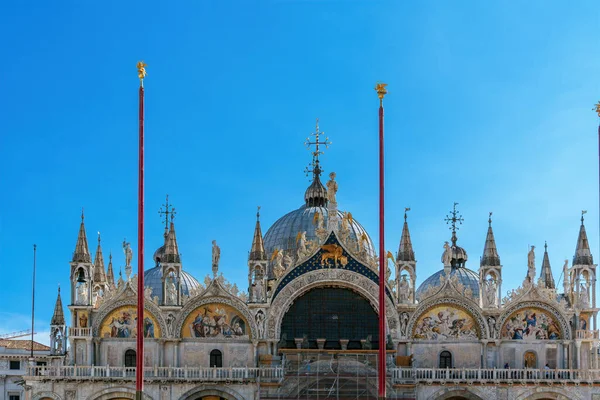 Basílica Catedral Venecia Cattedrale San Marco Ejemplo Del Estilo Veneciano —  Fotos de Stock