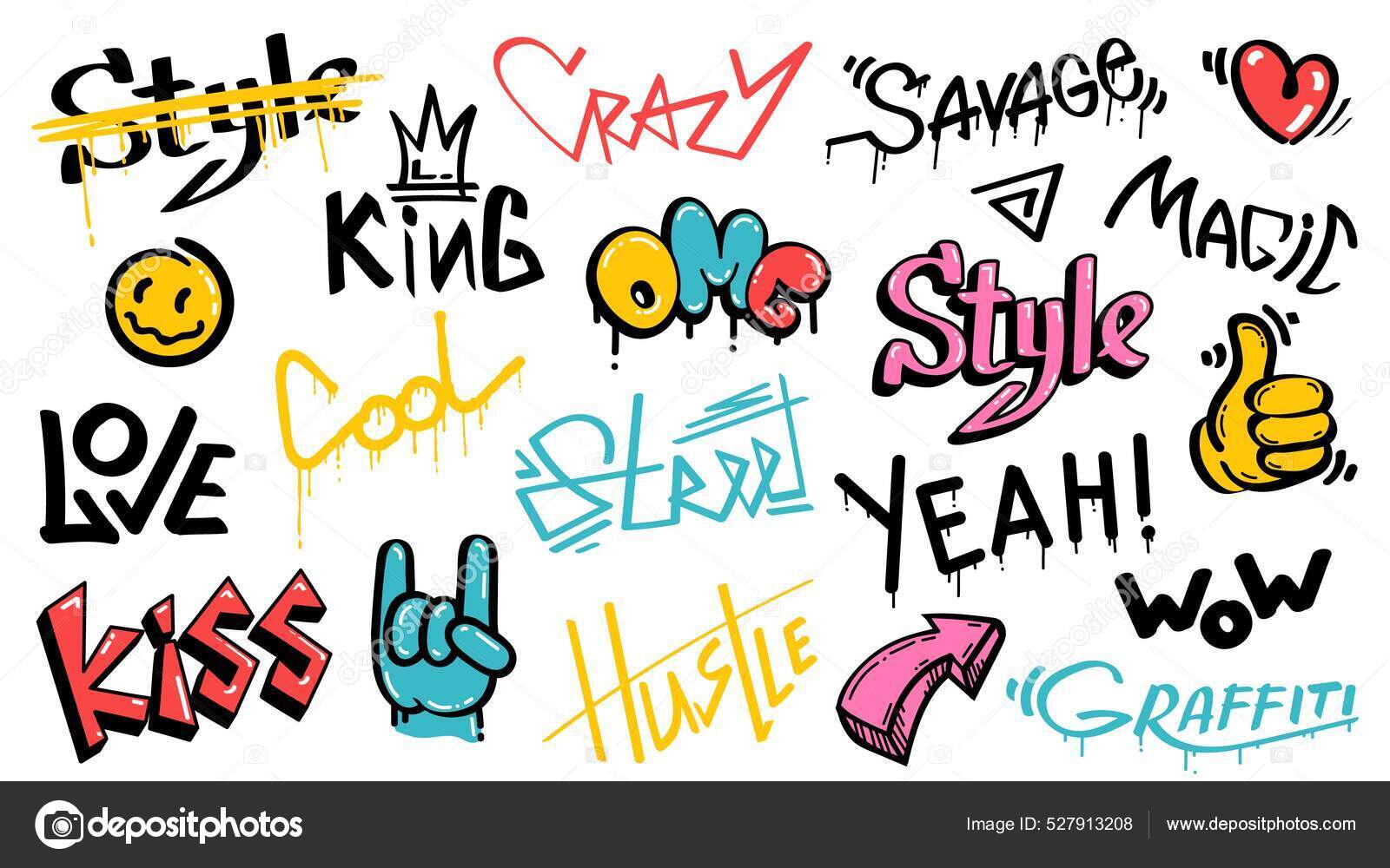 Character spray paint graffiti creativity icon Vector Image