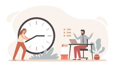 Çalışma zamanı yönetimi, ofiste kontrol değişimi