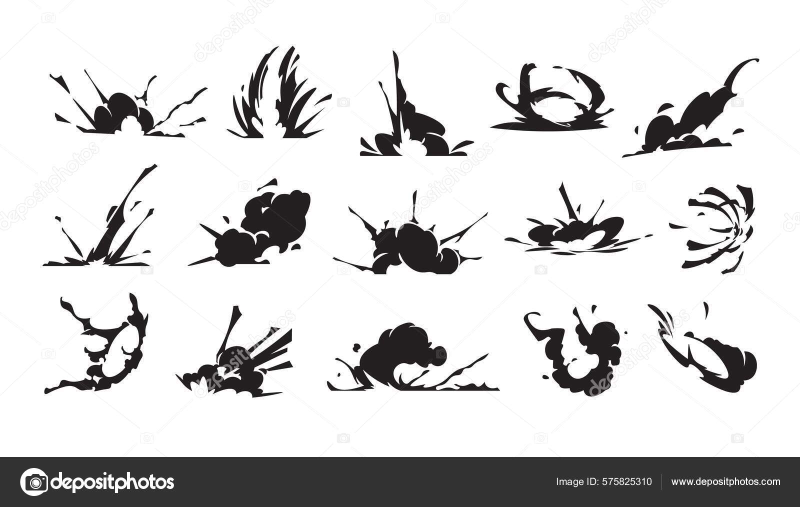 Эффект Скорости Мультфильма Комический Взрыв Быстрый Ход.