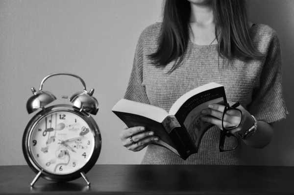 Student with book — Stock Photo, Image