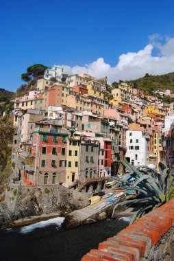 Manarola manzarası, Cinque Terre, İtalya