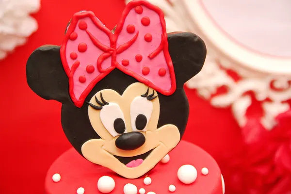 Mickey mouse cake — Stock Photo, Image