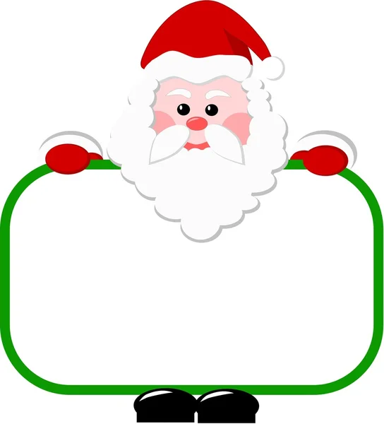 sevimli Noel Baba etiketi