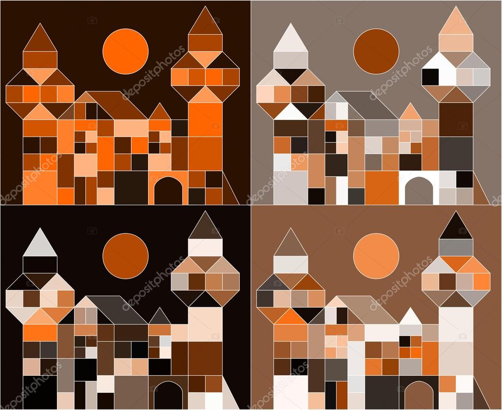 castle made of blocks