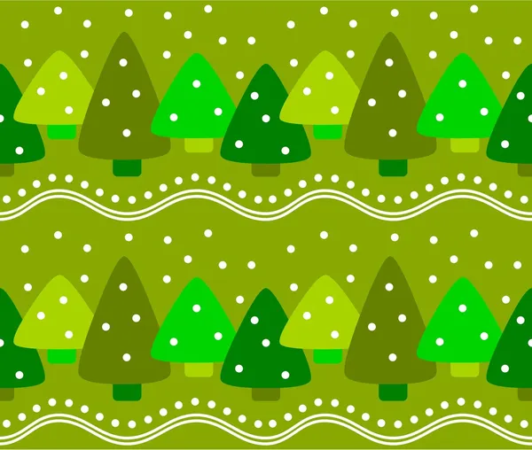 Orman kış seamless modeli