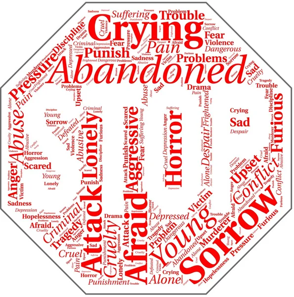 şiddet koşullarla dur işaretine şeklinde kelime bulutu