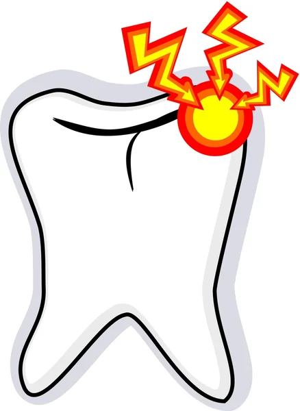 Diş boşluğu ile vektör çizim