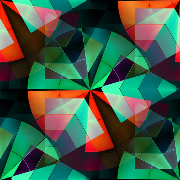 Fundo abstrato colorido do triângulo — Fotografia de Stock
