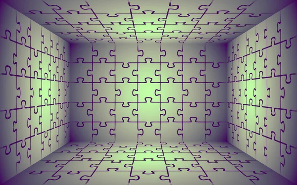 Bulmaca küp perspektif yaptı