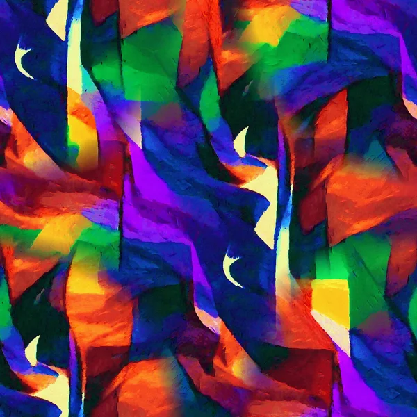 Pride Abstract Seamless Background Vivid Colours — Stockfoto