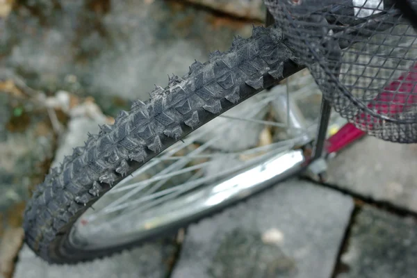 Close-up beeld van fiets. — Stockfoto
