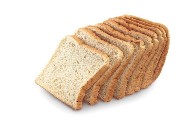 Fresh whole wheat bread slice — Stock Photo, Image